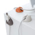 AussieSuperStore Homeware Supplies Cable Organizer Drops Cord Management - Muted Colors Cable Organizer Drops Cord Management | Computer Cables Organiser CBCABDROPMUT